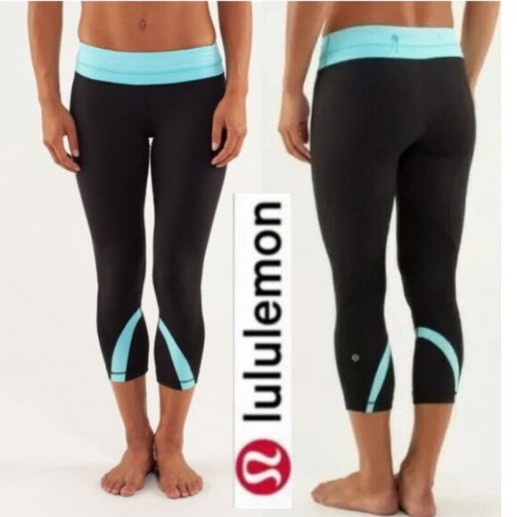 Lululemon Run: Inspire Crop II Leggings Size 6 - Picture 1 of 16